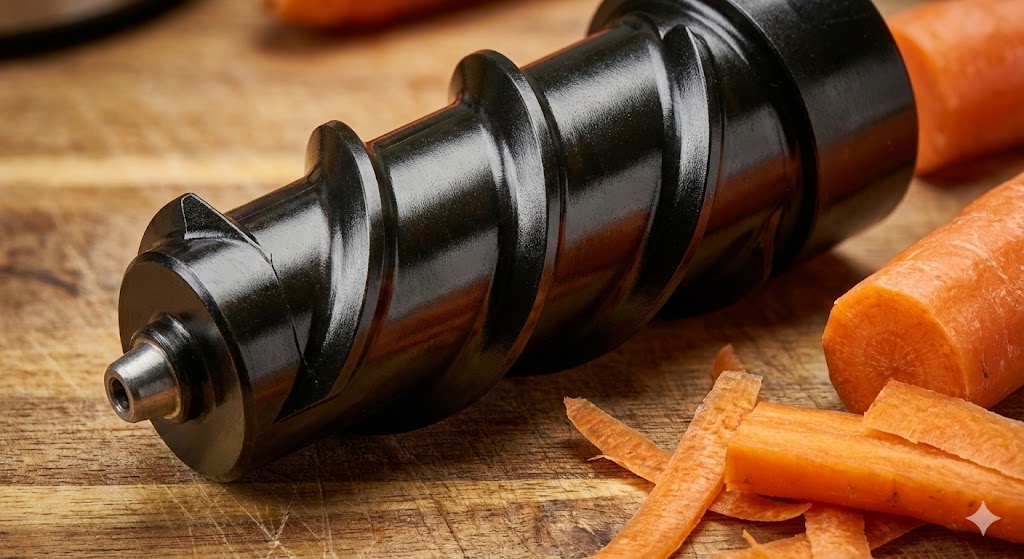 vis d'extracteur en plastique Ultem noir ultra-résistant