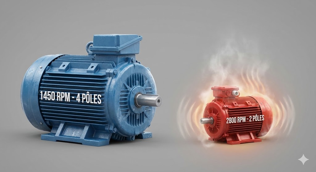 surface lisse d'un piston céramique blanc et la surface rayée d'un piston acier usé